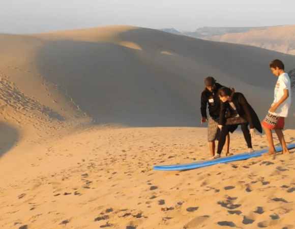 sandboarding